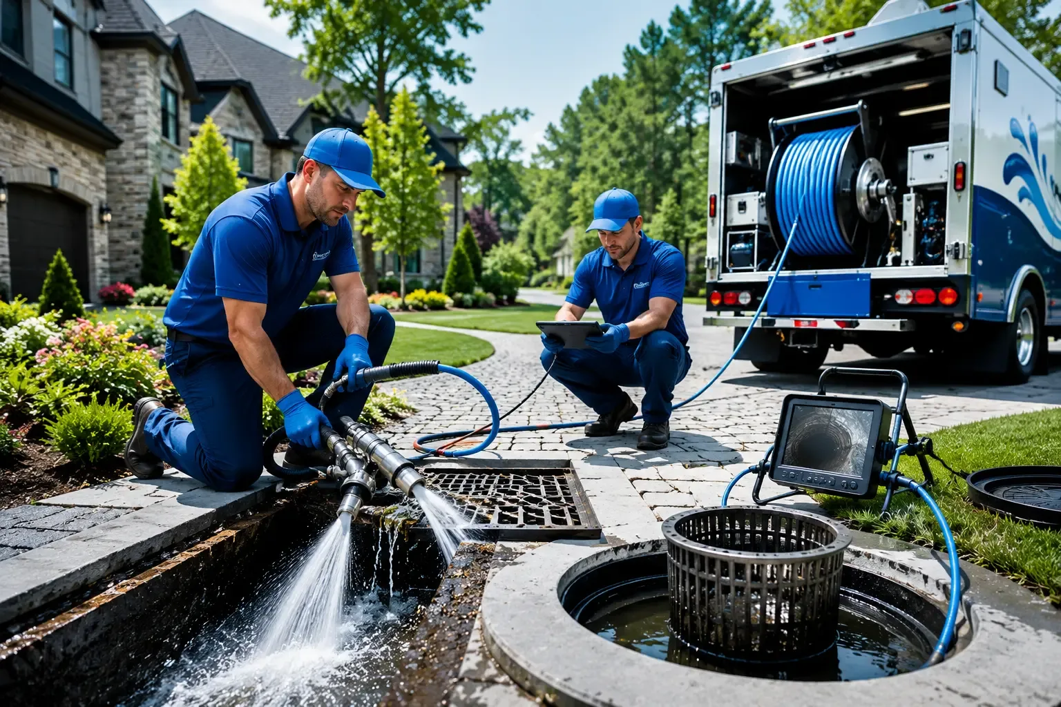 Local outdoor drain cleaning professionals in Donalds, SC